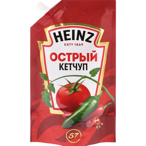 Кетчуп «Heinz» острый, 320 г купить в Минске: недорого в интернет ...