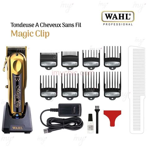 Tondeuse A Cheveux Professionnelle Magic Clip Sans Fil Wahl L