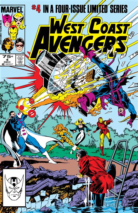 West Coast Avengers 1984 4 Comic Issues Marvel