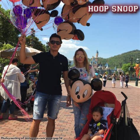 LOOK: James Yap takes his small family to Disneyland | Fastbreak