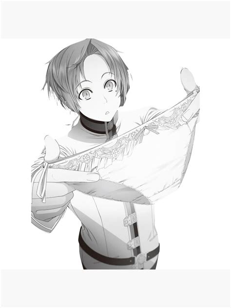 Mushoku Tensei Jobless Reincarnation Rudeus Roxy Migurdia Pervert Hentai Throw Pillow For