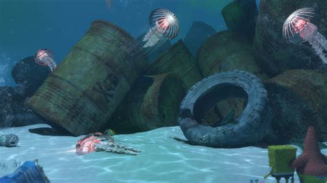 Spongebob Bikini Bottom Story Save The Oceans On Behance