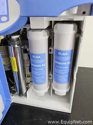 Lot Listing Elga Purelab Ultra Water Purification System