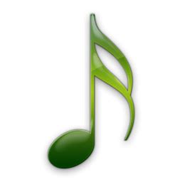 Green Music Note Png - ClipArt Best