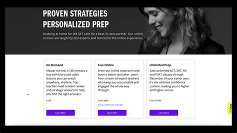 Kaplan Sat Prep Courses Brief Overview Youtube