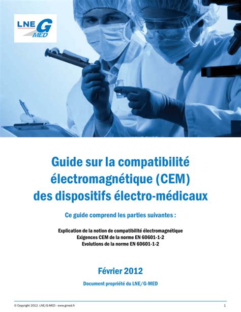 Guide Sur La Compatibilité électromagnétique Cem Des Dispositifs