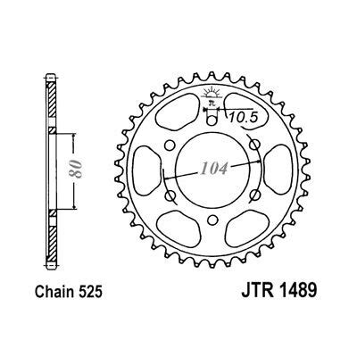 Zahnrad Stahl Jt Z Hne Jtr Zbk F R Kawasaki Zzr