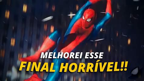 Melhorei O Final De Homem Aranha Nwh Ficou Melhor Youtube