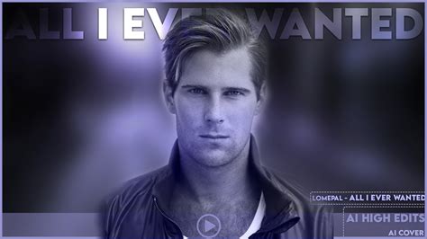 Basshunter All I Ever Wanted Lomepal Ai Cover Youtube