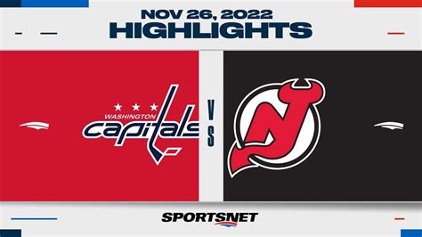 NHL Highlights | Capitals vs. Devils - November 26, 2022