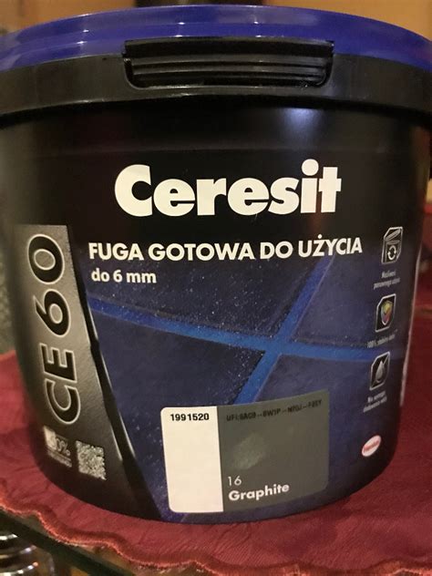 Fuga Ceresit CE 60 gotowa do użycia - Graphite 16 | Tarnów | Kup teraz ...