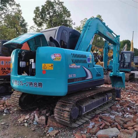 Kobelco Sk75 8 Excavator Used Kobelco Sk 75 8 Mini Hydraulic Crawler