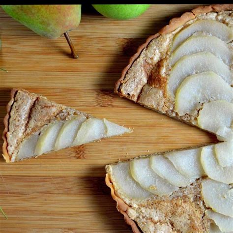 Agostino's Almond Pear Tart - She Loves Biscotti