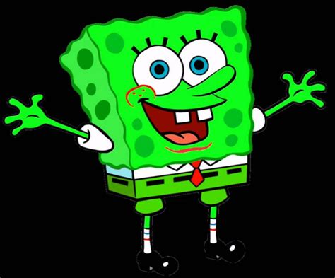 Green SpongeBob by Mikeyduby7u on DeviantArt