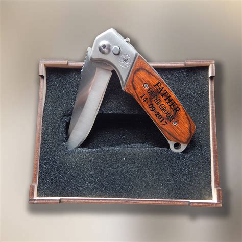 Custom Pocket Knife Personalized Pocket Knife Father Of The Etsy