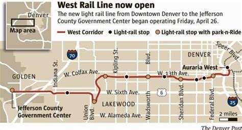 Rtd Light Rail W Line Map | Americanwarmoms.org