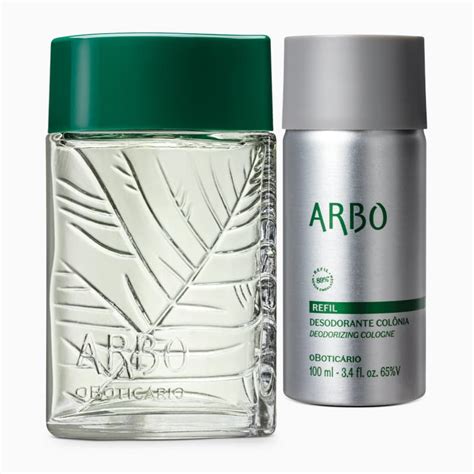 Combo Arbo Desodorante Colônia 100ml Refil 100ml O Boticário