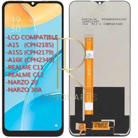 Lcd For Oppo A15a15srealme C11 2020c12narzo 30anarzo 20 Lcd Original With Touch Screen