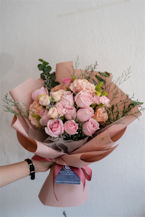 Pink Roses Bouquet Birthday Flowers Bouquet Flowers Bouquet T