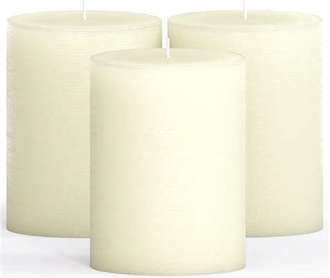 Papstar Pillar Candles X Mm Pack Of Amazon Co Uk Home