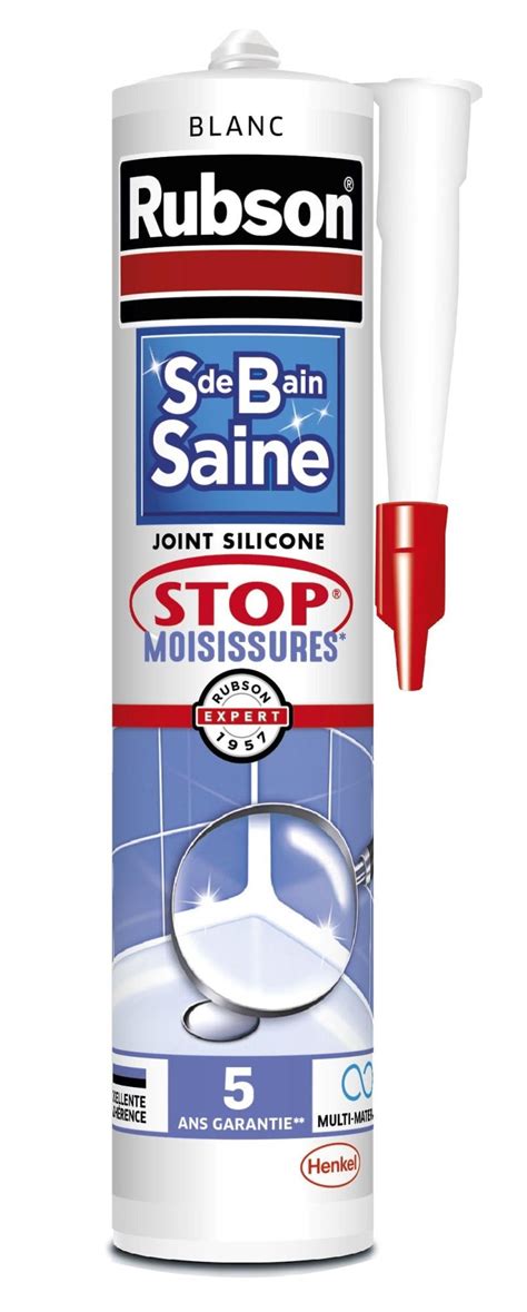 Silicone Stop Moisissures RUBSON Blanc 280 Ml Leroy Merlin