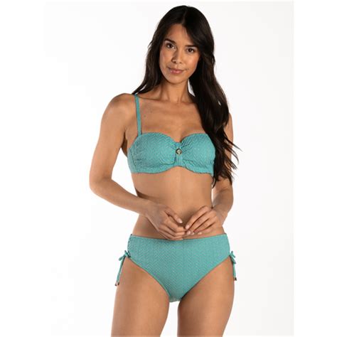 Cyell Azure Sky Bandeau Bikini Oberteil Annadiva