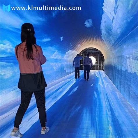 Led tunnel | immersive space - a surreal world experience