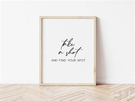 Take A Shot And Find Your Spot Wedding Seating Sign Wedding Etsy