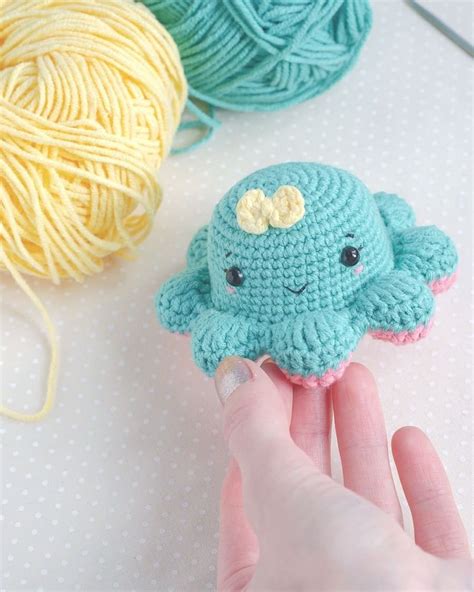 Reversible Octopus Free Crochet Pattern Amiguroom Toys