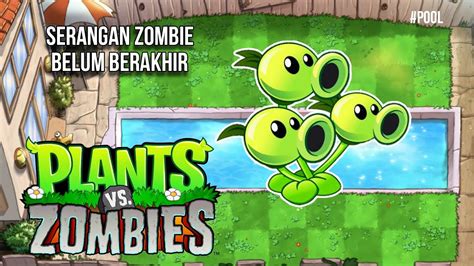 Pertahanan Terkuat Melawan Zombie Plants Vs Zombies Youtube