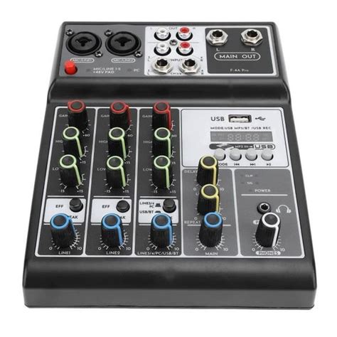 Garosa Table De Mixage Sonore M Langeur De Son Num Rique Mini Console