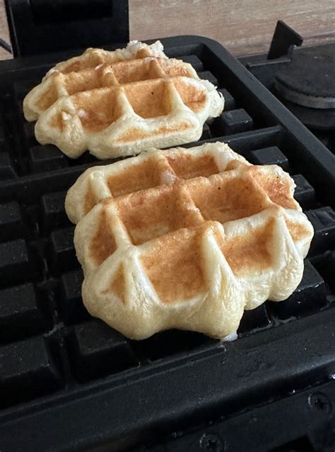 Gaufres de Liège moelleuses recette Thermomix