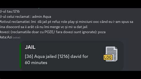 Refuz Rp Dupa Ce Ia Jail Tot El Face Reclamatie YouTube