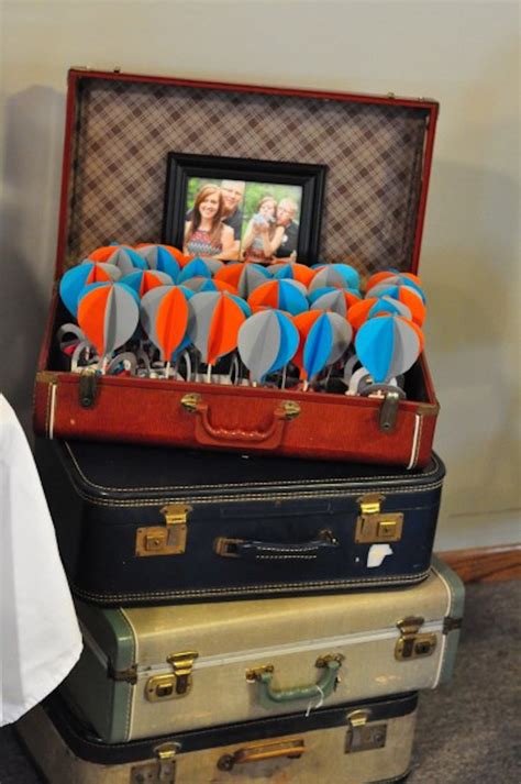 Kara S Party Ideas Vintage Hot Air Balloon Baby Shower Kara S Party Ideas