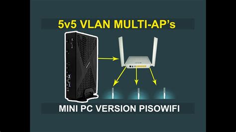 PISOWIFI VLAN SET UP NA GAMIT AY MINI PC VERSION WITH MULTIPLE AP S