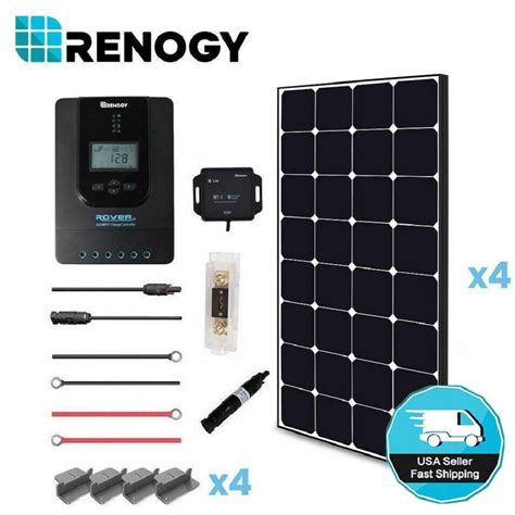 Renogy Watt Volt Monocrystalline Off Grid Eclipse Solar Premium