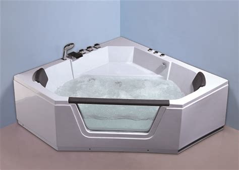 American Standard Freestanding Jetted Tub , High End Corner Jacuzzi ...