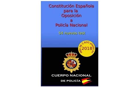 Constitución Española Para La Oposición A Policía Nacional