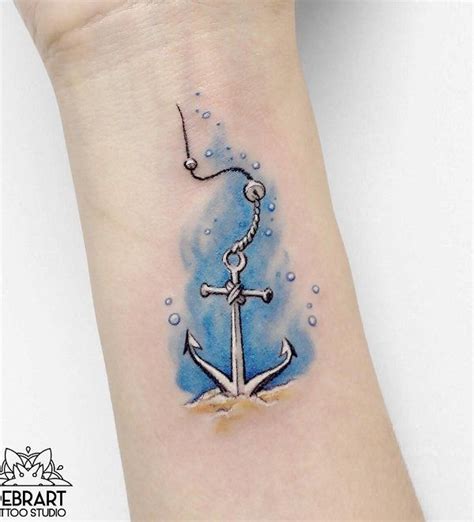 Awesome Anchor Tattoo Designs Cuded Wasserfarben Tattoo