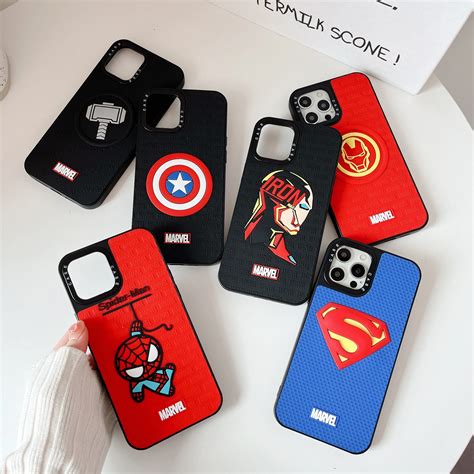 Marvel funda de silicona para teléfono carcasa suave anticaída para