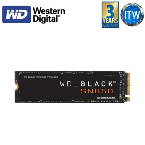 Western Digital WD Black SN850 500GB NVMe M.2 PCIe Gen4 x4 Internal SSD ...