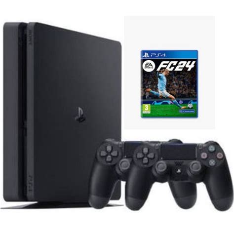 Playstation Sony PS4 Slim 1TB Console Plus Extra Controller Plus FC24 ...