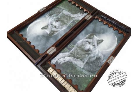 Купить резные нарды "Акела"