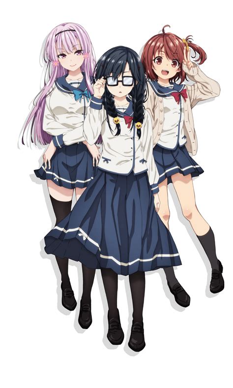 Sanshokuin Sumireko Akino Sakura And Hinata Aoi Ore Wo Suki Nano Wa