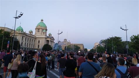 Protests in Serbia escalate, opposition accuses regime-backed groups of ...