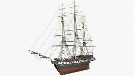 Frigate ships model - TurboSquid 1682385