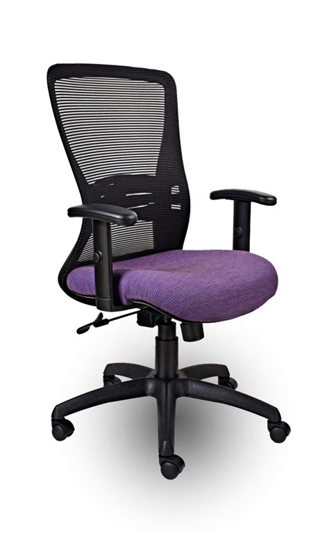 ZNC5 ZHAVIA NETTED MID BACK SYNCHRO CHAIR BDK Office Furniture