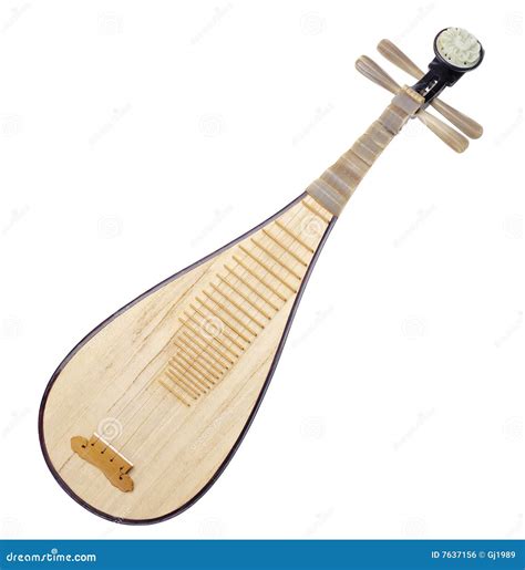 Musical Instrument Pipa Of China Royalty Free Stock Image - Image: 7637156