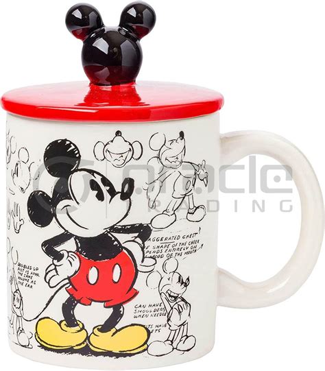 Mickey Mouse 3D Lidded Mug Heritage Oracle Trading Inc