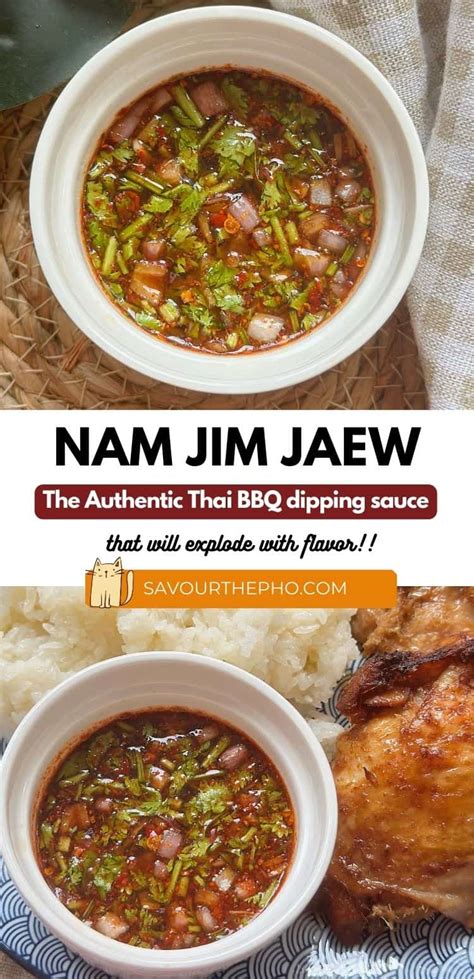 Nam Jim Jaew Thai Bbq Dipping Sauce With Lime